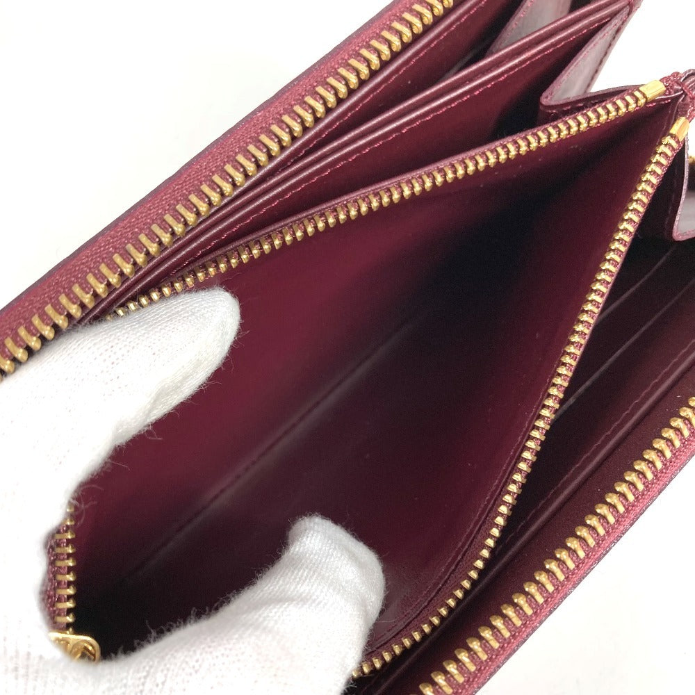 LOUIS VUITTON M93575 モノグラムヴェルニ ジッピーウォレット ロングウォレット ラウンドファスナー 長財布 モノグラムヴェルニキャンバス ユニセックス ヴァイオレット パープル