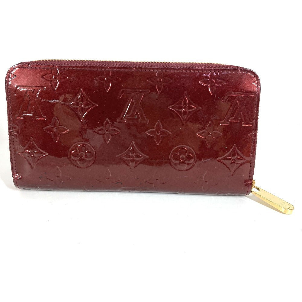 LOUIS VUITTON M93575 モノグラムヴェルニ ジッピーウォレット ロングウォレット ラウンドファスナー 長財布 モノグラムヴェルニキャンバス ユニセックス ヴァイオレット パープル