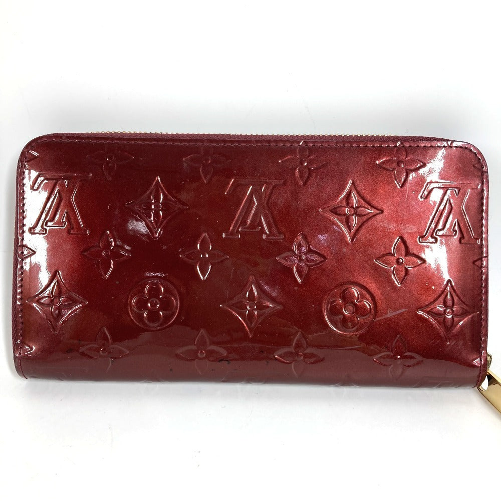 LOUIS VUITTON M93575 モノグラムヴェルニ ジッピーウォレット ロングウォレット ラウンドファスナー 長財布 モノグラムヴェルニキャンバス ユニセックス ヴァイオレット パープル