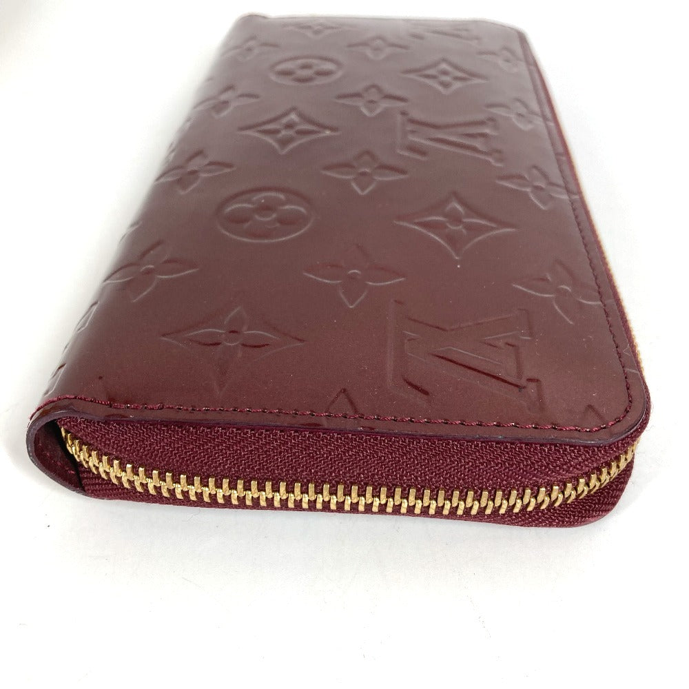 LOUIS VUITTON M93575 モノグラムヴェルニ ジッピーウォレット ロングウォレット ラウンドファスナー 長財布 モノグラムヴェルニキャンバス ユニセックス ヴァイオレット パープル