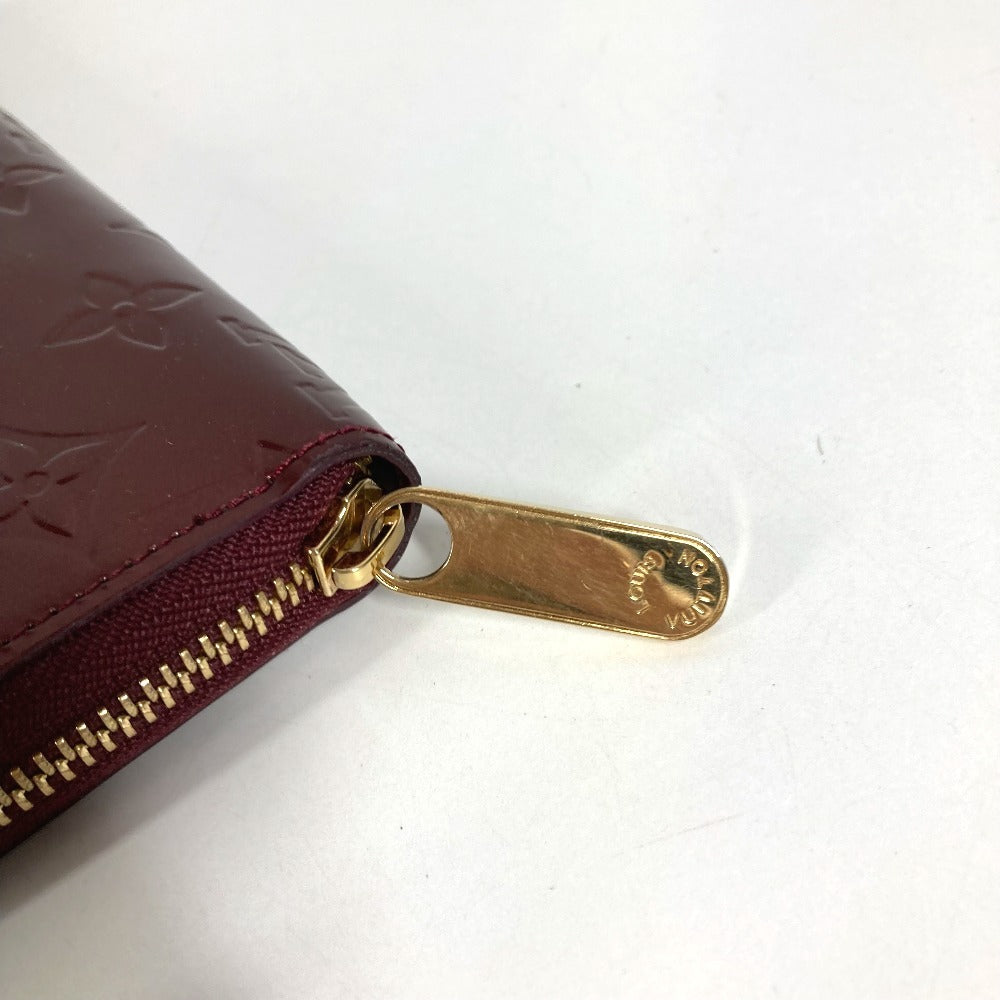 LOUIS VUITTON M93575 モノグラムヴェルニ ジッピーウォレット ロングウォレット ラウンドファスナー 長財布 モノグラムヴェルニキャンバス ユニセックス ヴァイオレット パープル