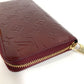 LOUIS VUITTON M93575 モノグラムヴェルニ ジッピーウォレット ロングウォレット ラウンドファスナー 長財布 モノグラムヴェルニキャンバス ユニセックス ヴァイオレット パープル