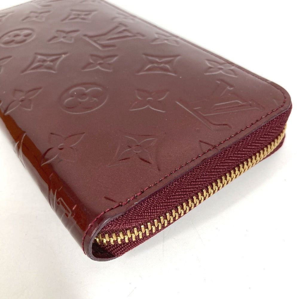 LOUIS VUITTON M93575 モノグラムヴェルニ ジッピーウォレット ロングウォレット ラウンドファスナー 長財布 モノグラムヴェルニキャンバス ユニセックス ヴァイオレット パープル