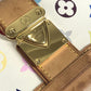 LOUIS VUITTON M40049 モノグラムマルチカラー シャーリー カバン クラッチバッグ 2WAYバッグ ハンドバッグ 肩掛け ショルダーバッグ モノグラムマルチカラーキャンバス レディース ブロン ホワイト