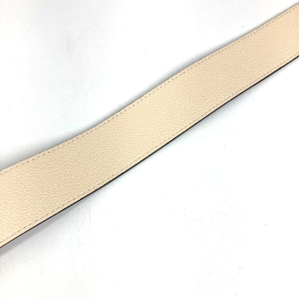 LOUIS VUITTON J02520 バイカラー モノグラム ロゴ バッグアクセサリー ショルダーストラップ レザー ユニセックス ブラック