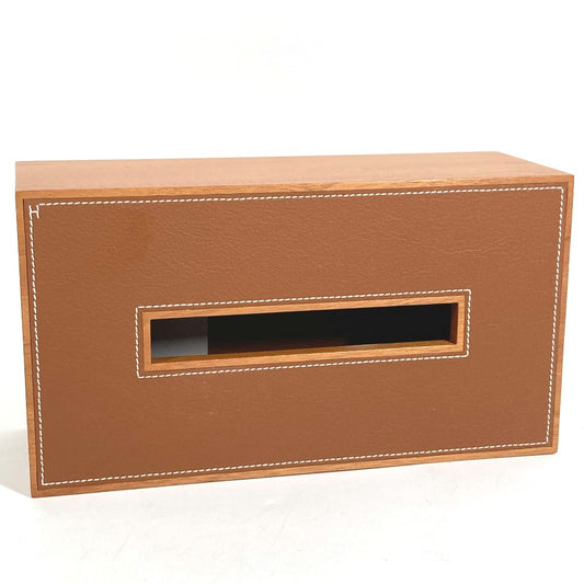 HERMES H311749M 01 プレイヤードGM プレイヤード GM ティッシュケース インテリア 雑貨 ウッド ユニセックス フォーヴ