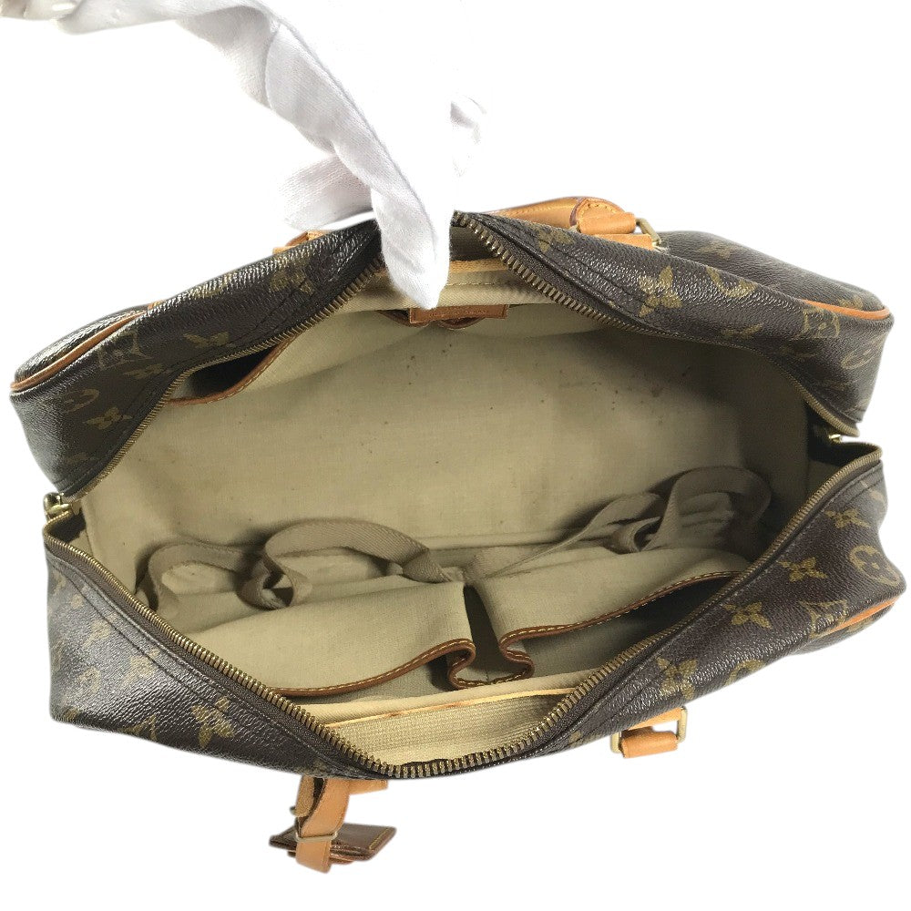 LOUIS VUITTON M47270 モノグラム ドーヴィル カバン トートバッグ ミニボストンバッグ ハンドバッグ モノグラムキャンバス ユニセックス ブラウン