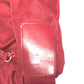 PRADA triangle logo triangle logo plate Bag Backpack Bordeaux Based Shoulder Bag Nylon Red Used