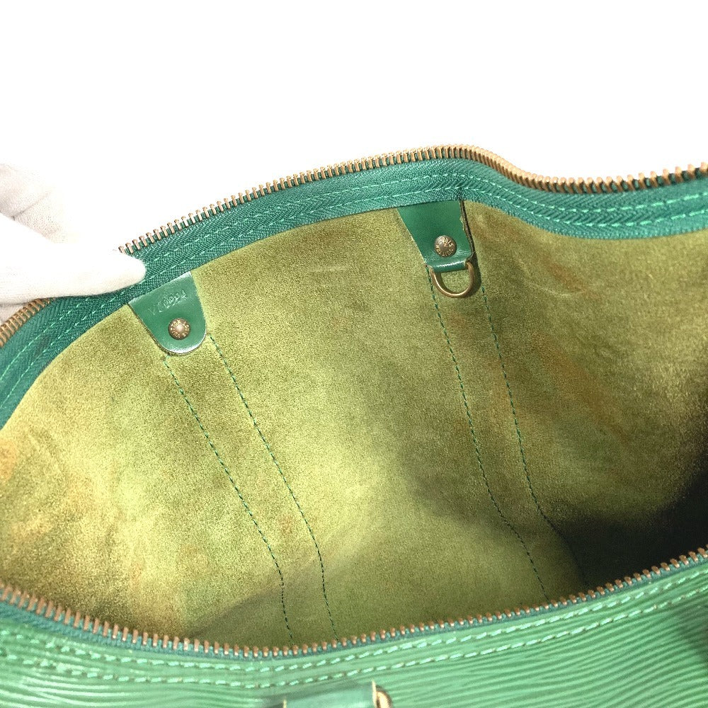 LOUIS VUITTON M42974 エピ キーポル45 キーポル 45 カバン ハンドバッグ 旅行バッグ トラベルバッグ ボストンバッグ エピレザー ユニセックス ボルネオグリーン グリーン
