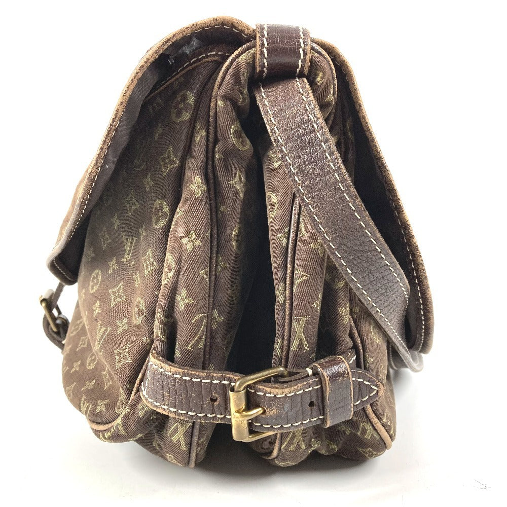 LOUIS VUITTON M95227 モノグラムミニラン ソミュール30 ソミュール 30 カバン 斜め掛け フラップ ショルダーバッグ モノグラムミニランキャンバス レディース ブラウン