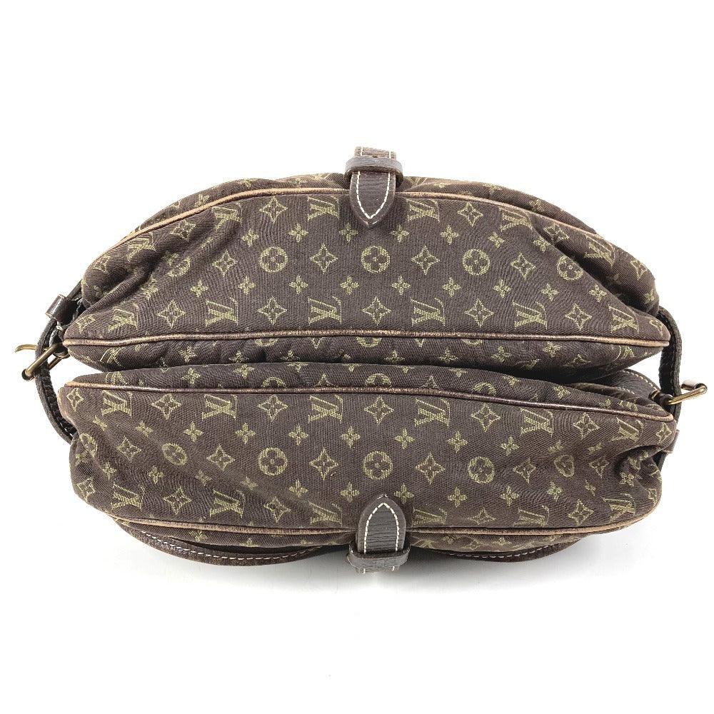 LOUIS VUITTON M95227 モノグラムミニラン ソミュール30 ソミュール 30 カバン 斜め掛け フラップ ショルダーバッグ モノグラムミニランキャンバス レディース ブラウン