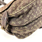 LOUIS VUITTON M95227 モノグラムミニラン ソミュール30 ソミュール 30 カバン 斜め掛け フラップ ショルダーバッグ モノグラムミニランキャンバス レディース ブラウン