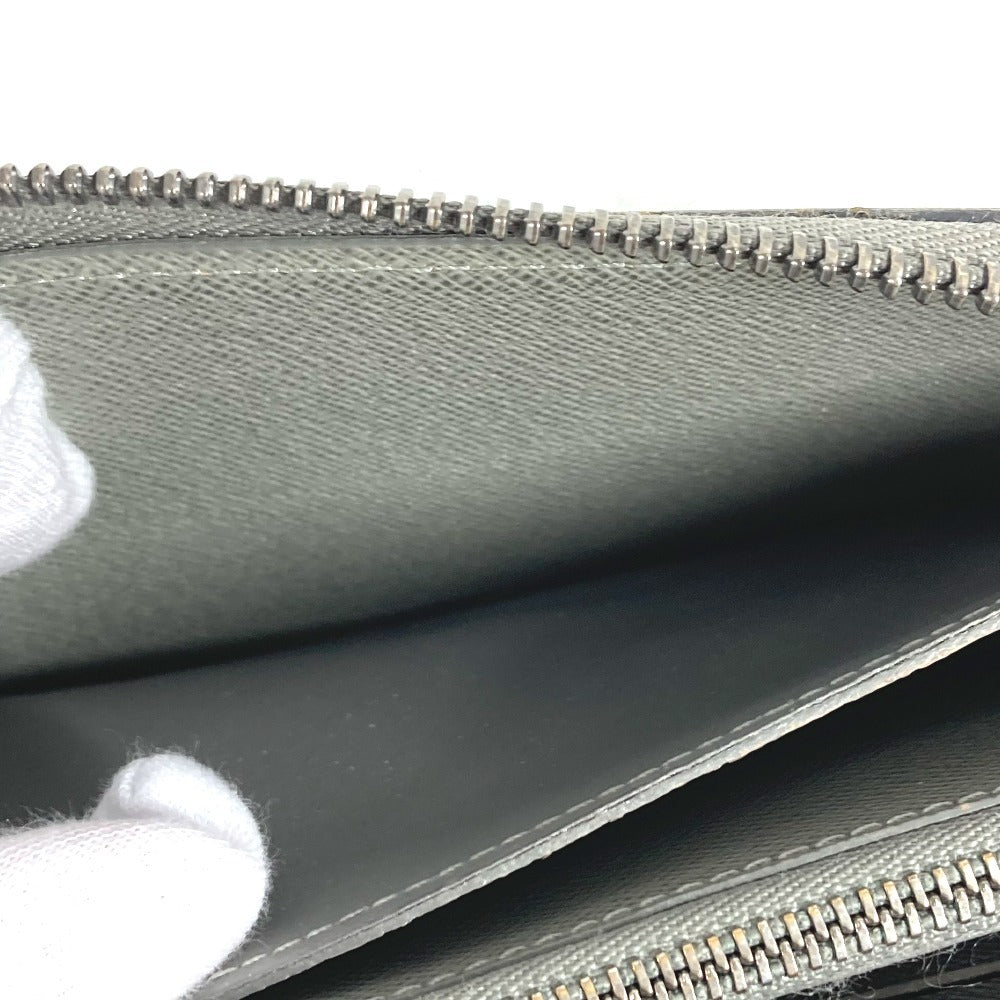 LOUIS VUITTON M63237 モノグラムチタン ポルトフォイユコスモス ロングウォレット L字ファスナー 長財布 ユニセックス グレー