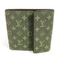 LOUIS VUITTON M92440 モノグラムミニ ポルトビエカルトクレディモネ ポルト ビエ カルト クレディ モネ ウォレット コンパクトウォレット 3つ折り財布 モノグラムミニキャンバス ユニセックス カーキ