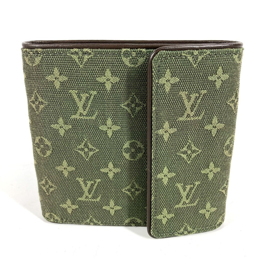 LOUIS VUITTON M92440 モノグラムミニ ポルトビエカルトクレディモネ ポルト ビエ カルト クレディ モネ ウォレット コンパクトウォレット 3つ折り財布 モノグラムミニキャンバス ユニセックス カーキ