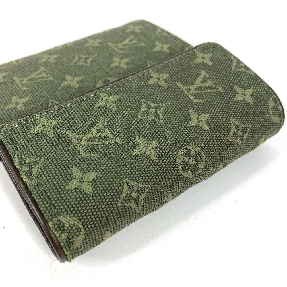 LOUIS VUITTON M92440 モノグラムミニ ポルトビエカルトクレディモネ ポルト ビエ カルト クレディ モネ ウォレット コンパクトウォレット 3つ折り財布 モノグラムミニキャンバス ユニセックス カーキ