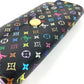 LOUIS VUITTON M60273 モノグラムマルチカラー ポルトフォイユ サラ ポルトフォイユサラ ロングウォレット フラップ 長財布 モノグラムマルチカラーキャンバス ユニセックス ブラック
