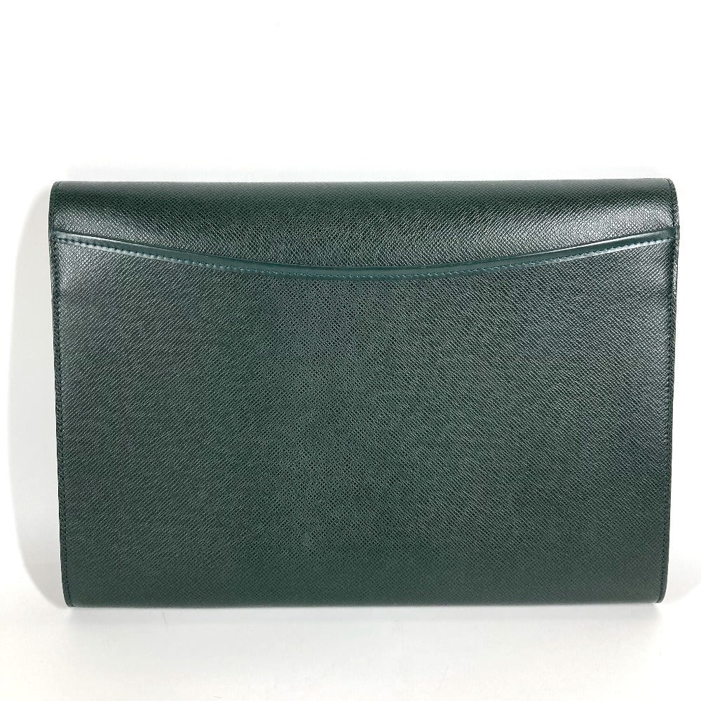 LOUIS VUITTON M30204 タイガ ボルガ カバン セカンドバッグ ポーチ フラップ クラッチバッグ タイガレザー ユニセックス エピセア グリーン