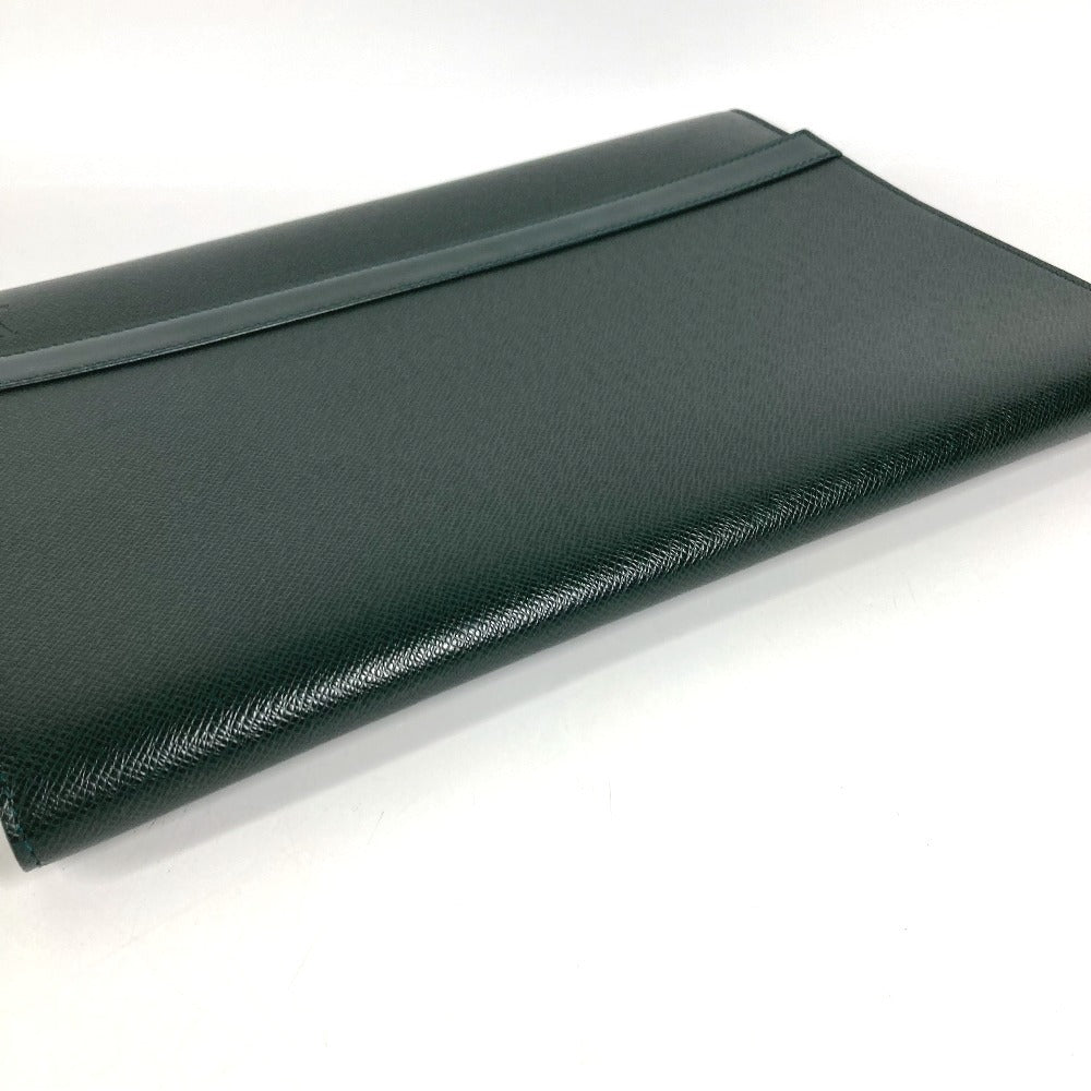 LOUIS VUITTON M30204 タイガ ボルガ カバン セカンドバッグ ポーチ フラップ クラッチバッグ タイガレザー ユニセックス エピセア グリーン