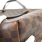 LOUIS VUITTON N41013 ダミエ イエナMM 肩掛け イエナ MM カバン ショルダーバッグ 肩掛け トートバッグ ダミエキャンバス ユニセックス エベヌ ブラウン