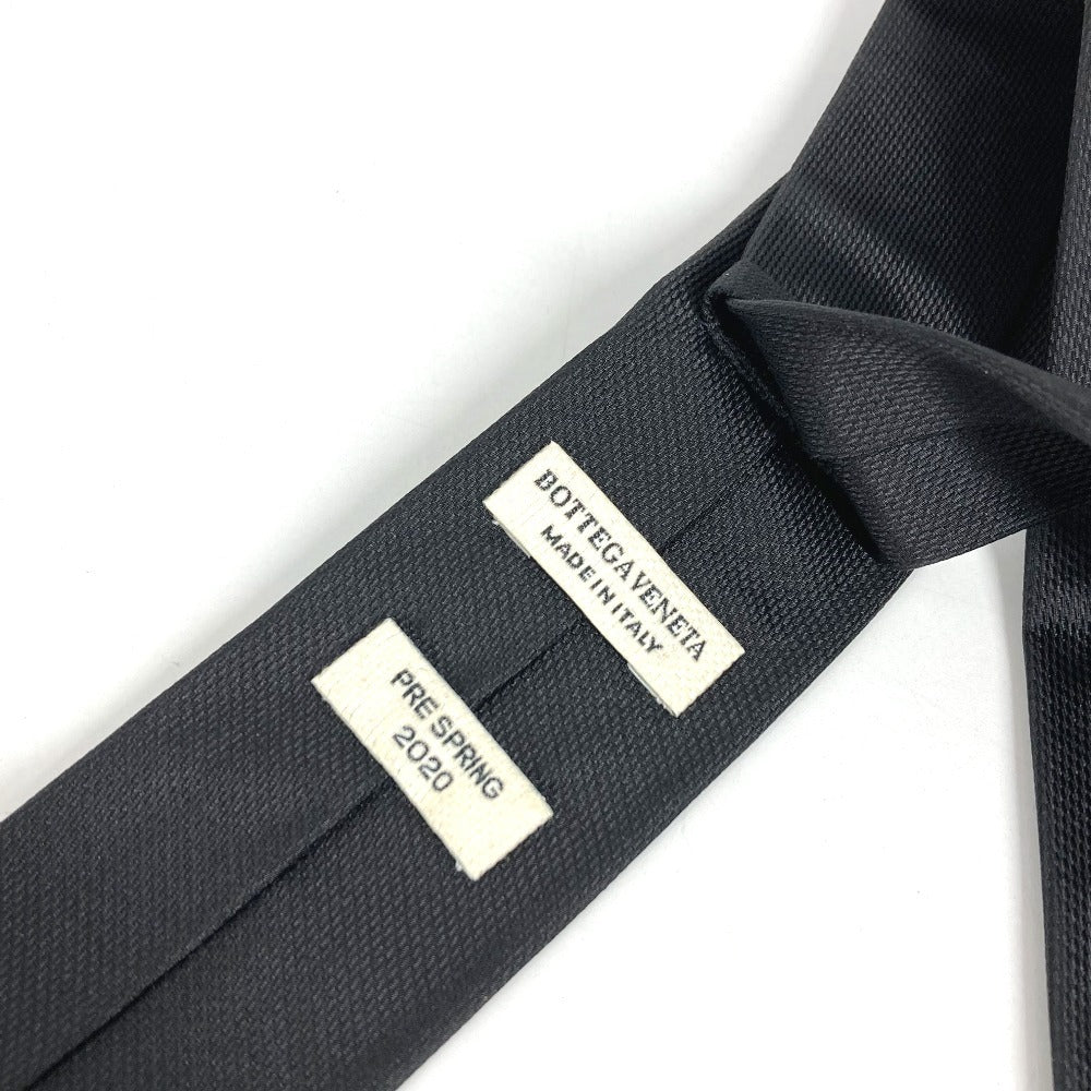 BOTTEGA VENETA ロゴ アクセサリー スーツ アパレル ネクタイ シルク メンズ ブラック
