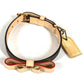 LOUIS VUITTON M58073 ペットカラー モノグラム 犬 ペット コリエバクスターXS りぼん リボン 首輪 モノグラムキャンバス ユニセックス ブラウン