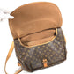 LOUIS VUITTON M42254 モノグラム ソミュール35 ソミュール35 カバン バッグ 斜め掛け フラップ ショルダーバッグ モノグラムキャンバス ユニセックス ブラウン