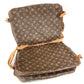 LOUIS VUITTON M42254 モノグラム ソミュール35 ソミュール35 カバン バッグ 斜め掛け フラップ ショルダーバッグ モノグラムキャンバス ユニセックス ブラウン
