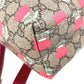GUCCI 782708 キムスンヨン GGスプリーム ロゴ フラワー 花 チューリップ カバン バックパック リュックサック GGスプリームキャンバス キッズ ベージュ