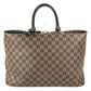 LOUIS VUITTON N41165 ダミエ グリニッジPM グリニッジ PM ボストンバッグ カバン トートバッグ トラベルバッグ ハンドバッグ ダミエキャンバス ユニセックス エベヌ ブラウン