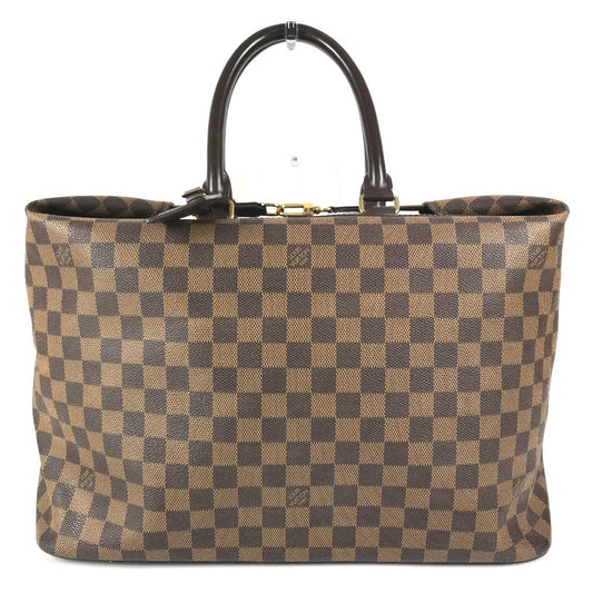LOUIS VUITTON N41165 ダミエ グリニッジPM グリニッジ PM ボストンバッグ カバン トートバッグ トラベルバッグ ハンドバッグ ダミエキャンバス ユニセックス エベヌ ブラウン