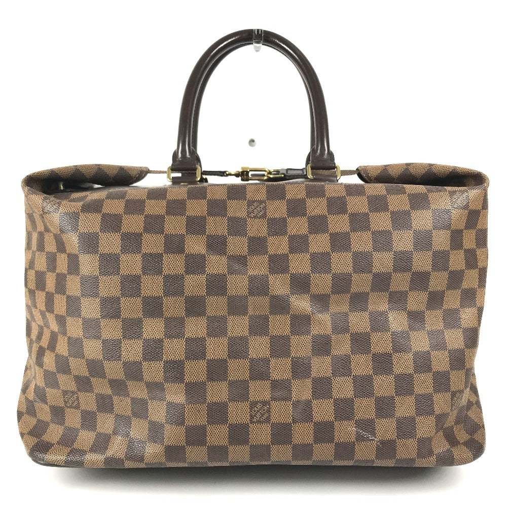 LOUIS VUITTON N41165 ダミエ グリニッジPM グリニッジ PM ボストンバッグ カバン トートバッグ トラベルバッグ ハンドバッグ ダミエキャンバス ユニセックス エベヌ ブラウン