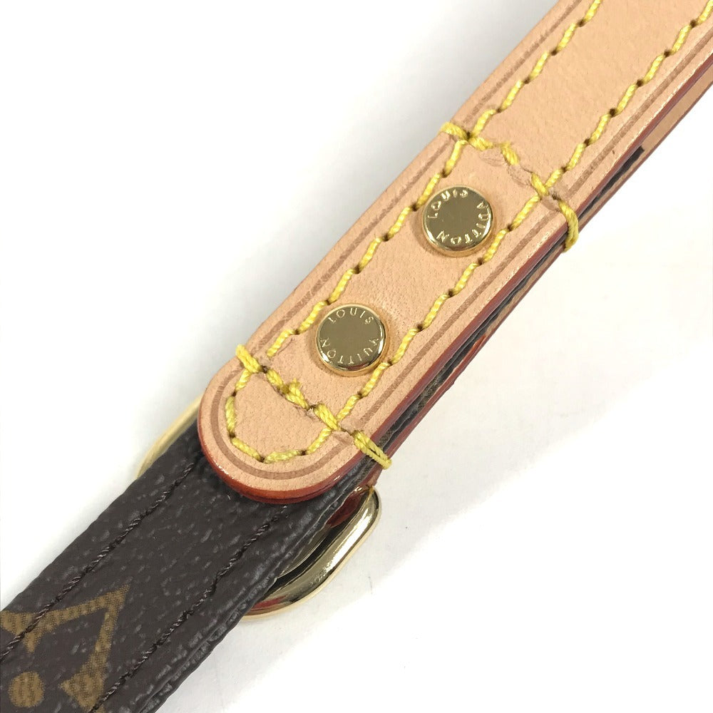 LOUIS VUITTON GI1217 モノグラム ドッグ リーシュ MM 犬用 ペット わんちゃん 紐 お散歩 リード モノグラムキャンバス ユニセックス ブラウン