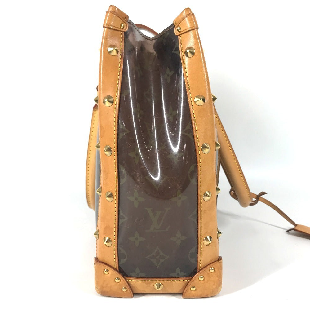 LOUIS VUITTON M92504 モノグラム ネオカバアンブルMM ネオカバアンブル MM カバン 肩掛け トートバッグ ビーチバッグ ショルダーバッグ モノグラムビニール/ヌメ革 レディース ブラウン