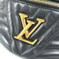 LOUIS VUITTON M53750 ニューウェーブ バムバッグ カバン ベルトバッグ ウエストバッグ ボディバッグ レザー ユニセックス ブラック