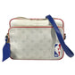 LOUIS VUITTON M45583 モノグラム NBA コラボ ナイルメッセンジャーPM カバン 斜め掛け ショルダーバッグ モノグラムキャンバス ユニセックス ホワイト