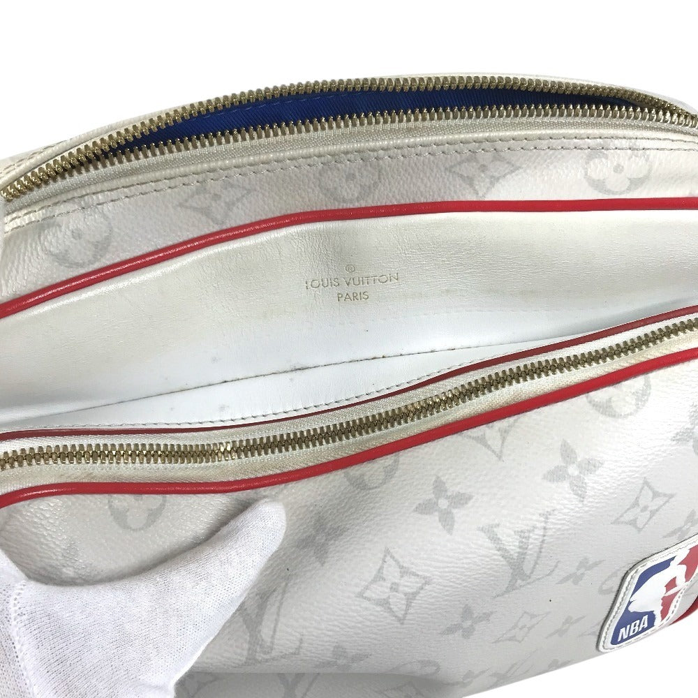 LOUIS VUITTON M45583 モノグラム NBA コラボ ナイルメッセンジャーPM カバン 斜め掛け ショルダーバッグ モノグラムキャンバス ユニセックス ホワイト