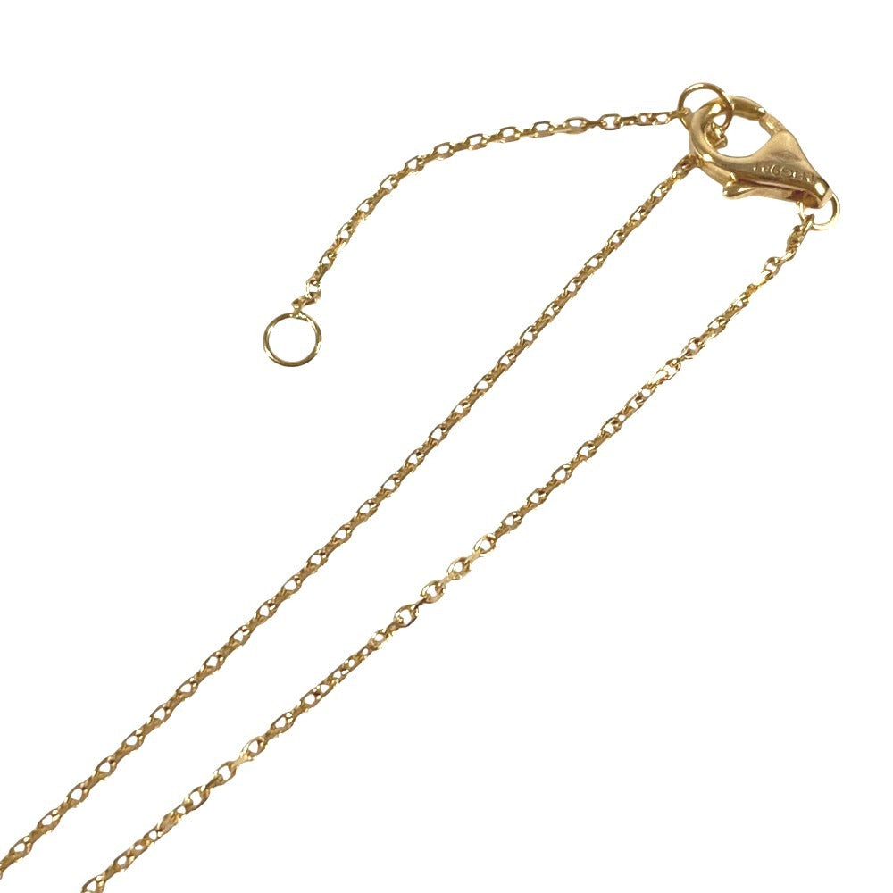 CARTIER マザーオブパール アミュレット ドゥ カルティエ 1Pダイヤ XS チェーンネックレス アクセサリー 18K 金 K18 ネックレス Au750 レディース ゴールド
