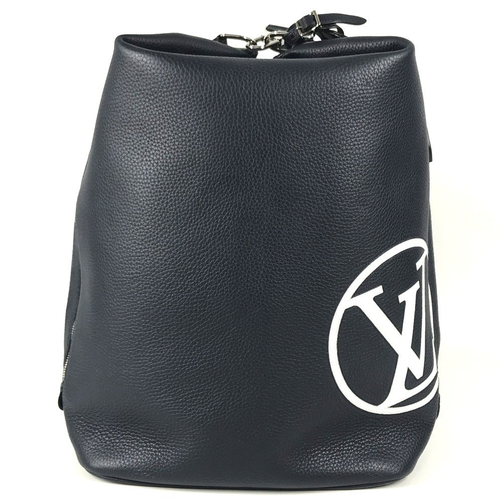 LOUIS VUITTON M53438 ロゴ LVサークル イーストサイドダッフル 2WAYバッグ ハンドバッグ カバン 肩掛け ショルダーバッグ トリヨンレザー ユニセックス ネイビー