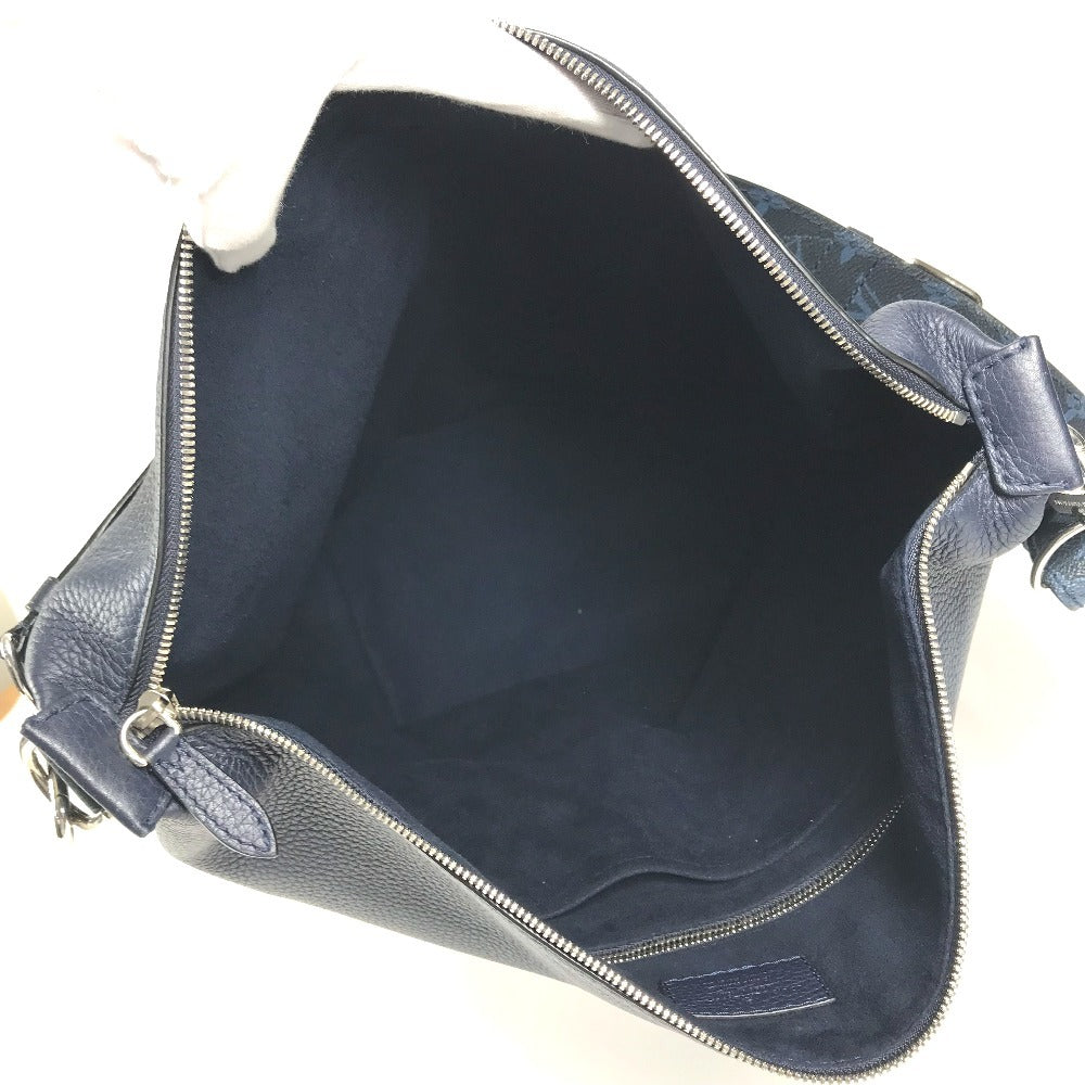 LOUIS VUITTON M53438 ロゴ LVサークル イーストサイドダッフル 2WAYバッグ ハンドバッグ カバン 肩掛け ショルダーバッグ トリヨンレザー ユニセックス ネイビー