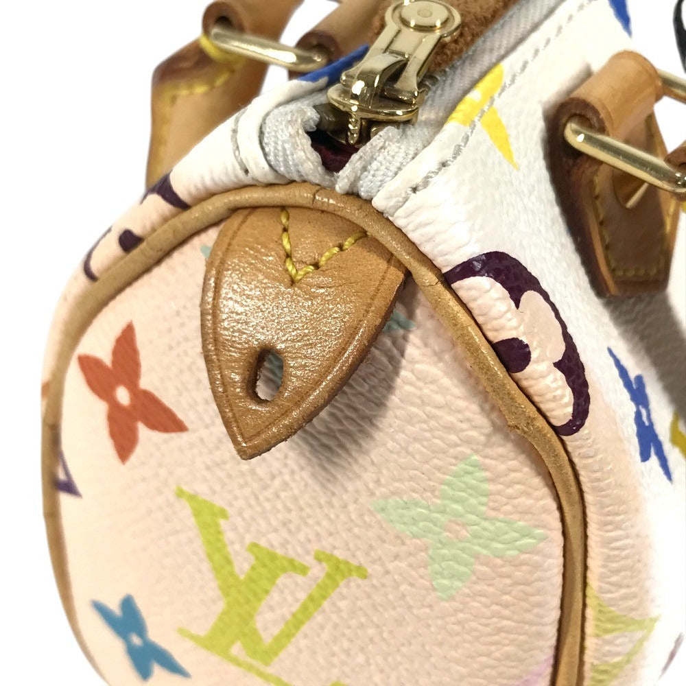 LOUIS VUITTON M92645 モノグラムマルチカラー ミニスピーディ ミニミニボストンバッグ カバン ハンドバッグ モノグラムマルチカラーキャンバス レディース ブロン ホワイト