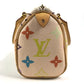 LOUIS VUITTON M92645 モノグラムマルチカラー ミニスピーディ ミニミニボストンバッグ カバン ハンドバッグ モノグラムマルチカラーキャンバス レディース ブロン ホワイト