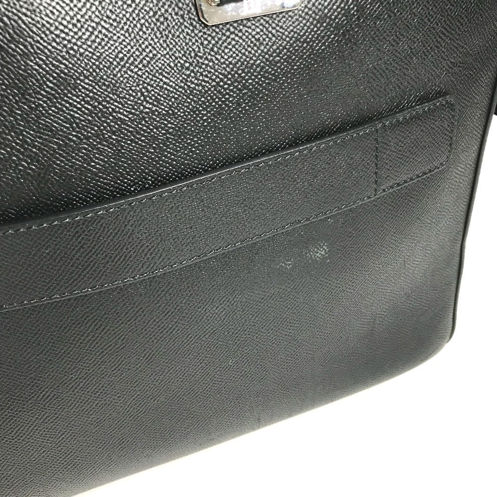 Dunhill L3ZC81A カドガン カバン ハンドバッグ 書類バッグ ブリーフケース ビジネスバッグ レザー メンズ ブラック