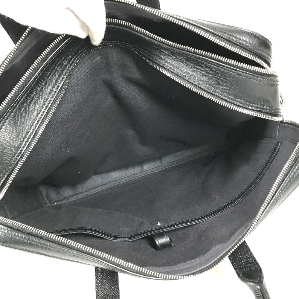 Dunhill L3ZC81A カドガン カバン ハンドバッグ 書類バッグ ブリーフケース ビジネスバッグ レザー メンズ ブラック