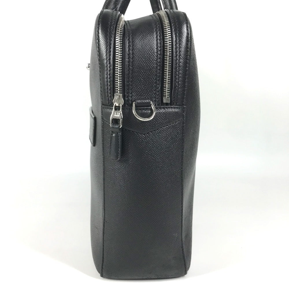 Dunhill L3ZC81A カドガン カバン ハンドバッグ 書類バッグ ブリーフケース ビジネスバッグ レザー メンズ ブラック