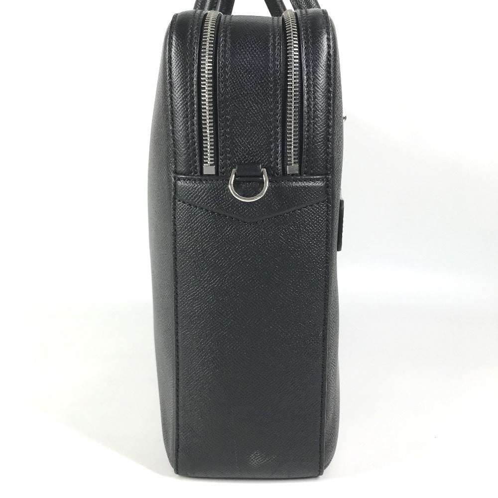 Dunhill L3ZC81A カドガン カバン ハンドバッグ 書類バッグ ブリーフケース ビジネスバッグ レザー メンズ ブラック