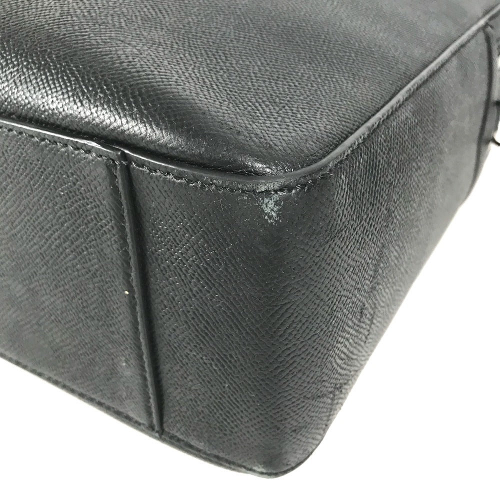 Dunhill L3ZC81A カドガン カバン ハンドバッグ 書類バッグ ブリーフケース ビジネスバッグ レザー メンズ ブラック