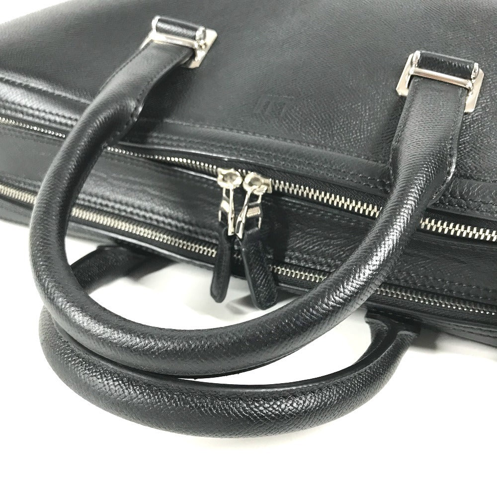 Dunhill L3ZC81A カドガン カバン ハンドバッグ 書類バッグ ブリーフケース ビジネスバッグ レザー メンズ ブラック