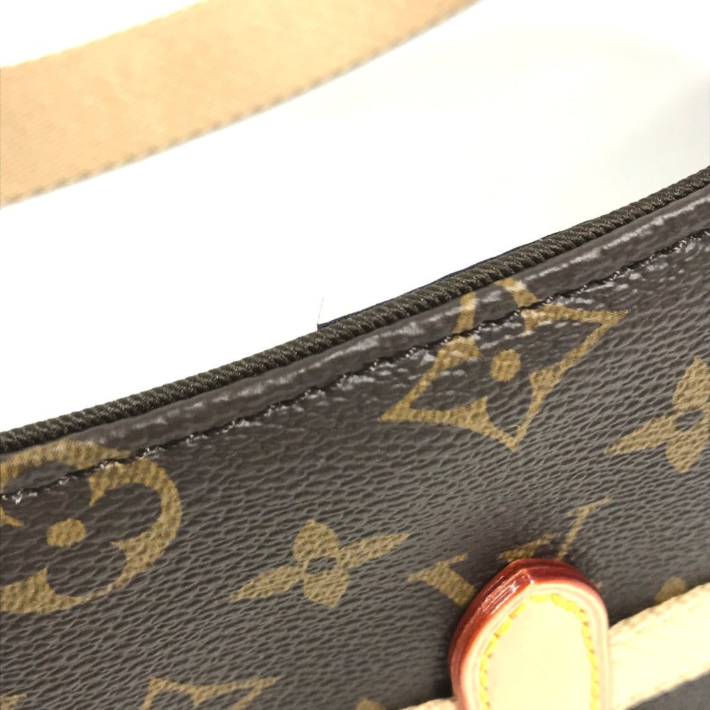 LOUIS VUITTON GI1222 モノグラム ドッグ ハーネス MM 犬用 ペット わんちゃん 雑貨 モノグラムキャンバス ユニセックス ブラウン