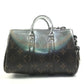 LOUIS VUITTON M01428 Monogram Metallic Mirror Mini Keepall Mini Keepall Bag Charm Mini Boston Key Holder MonogramCanvas / Leather Brown/Silver Used